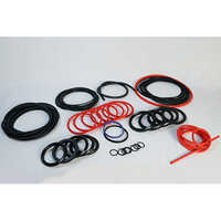 Ix Seal Ring - Natural Rubber Material, Black & Orange Ptfe Coating | Highly Flexible, Norsok L-005 Compliant