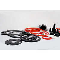 Rubber Moulded Gasket - Color: Red