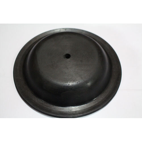 Rubber Diaphram Gasket Back Side - Color: Black