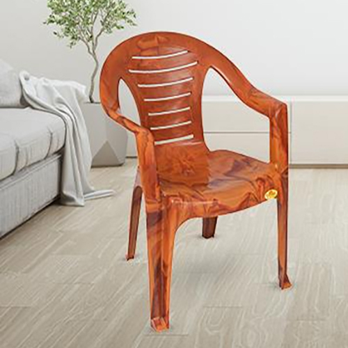 Mango Wood Agra Plastic Chair - Color: Different Available