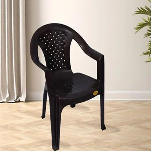 Mat Brown Plastic Chair - Color: Different Available