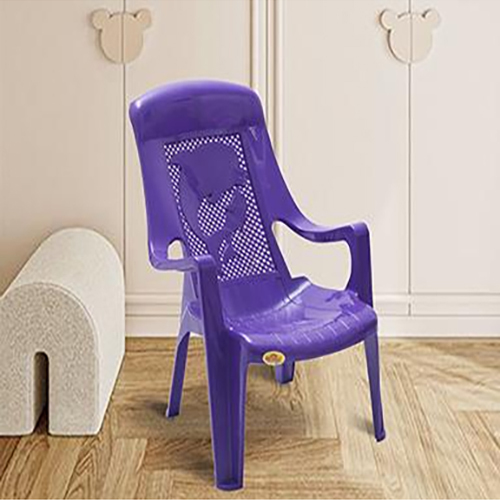 Voilet Plastic Dolphin Baby Chair