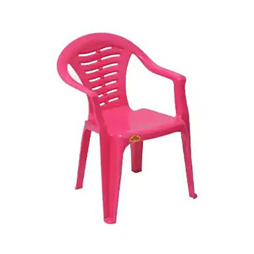 Pink Wave Plastic Baby Chair - Color: Different Available