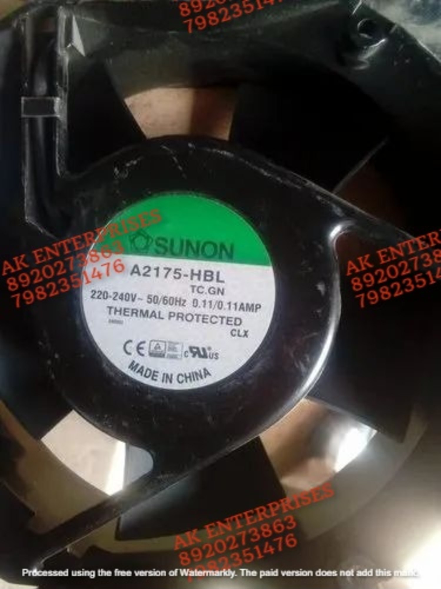 Sunon A2175-Hbl, For Industrial, Size: 151mm X 151 Mm X 51 Mm