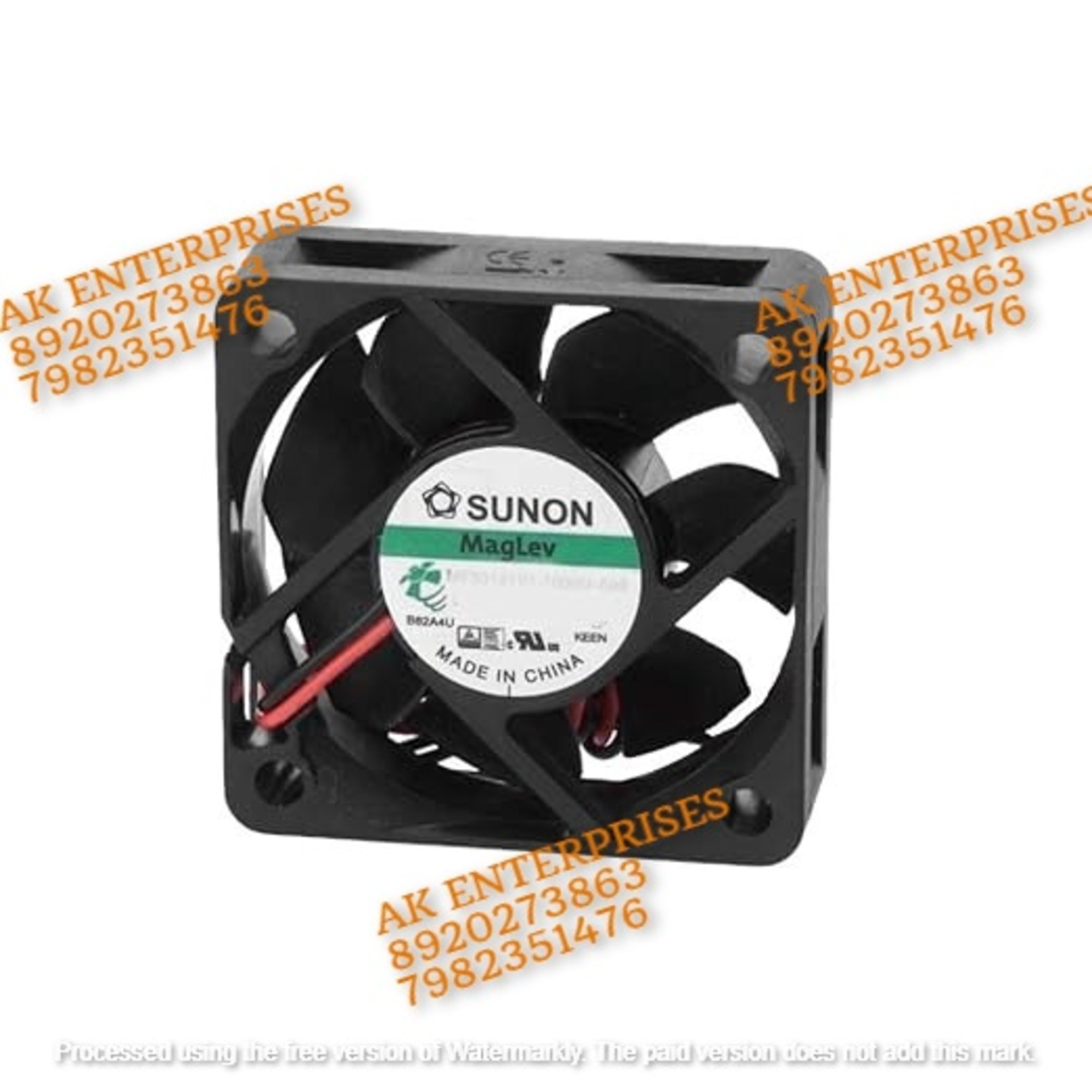 Sunon Fan Mf50151v1-1000u-a99 Dc Axial 12vdc - Color: Black