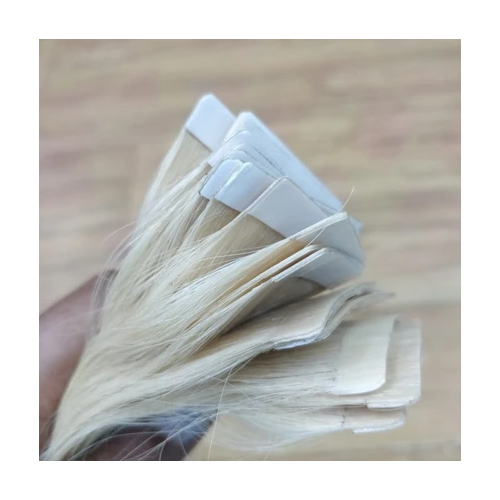 Wavy Tape Ins Hair Extension - Color: Black