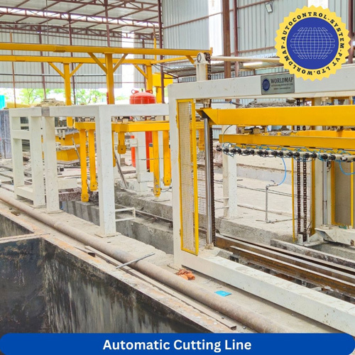 Fully Automatic Cutting Line Plant - Color: Multicolor Paint Coated