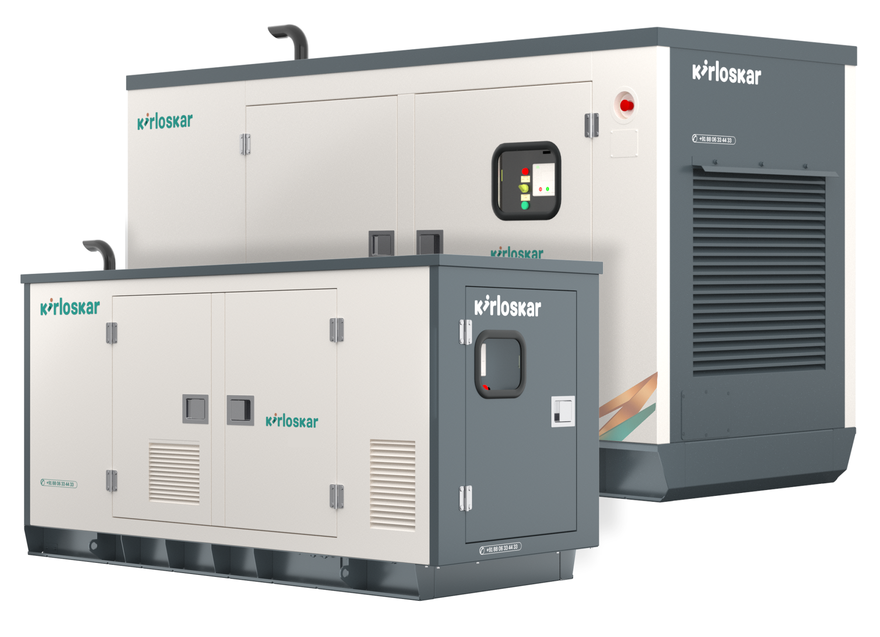 Kirloskar 25 KVA  CPCB IV+ Three Phase DGSet