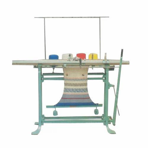 Hand Flat Knitting Machine - Color: Green