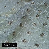 Luxurious Schfilli Embroidery Fabric  Perfect for Wedding & Occasion Wear