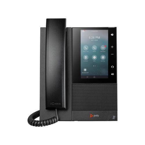 Poly CCX 500 Business Media Phone with Open SIP and PoE-enabled