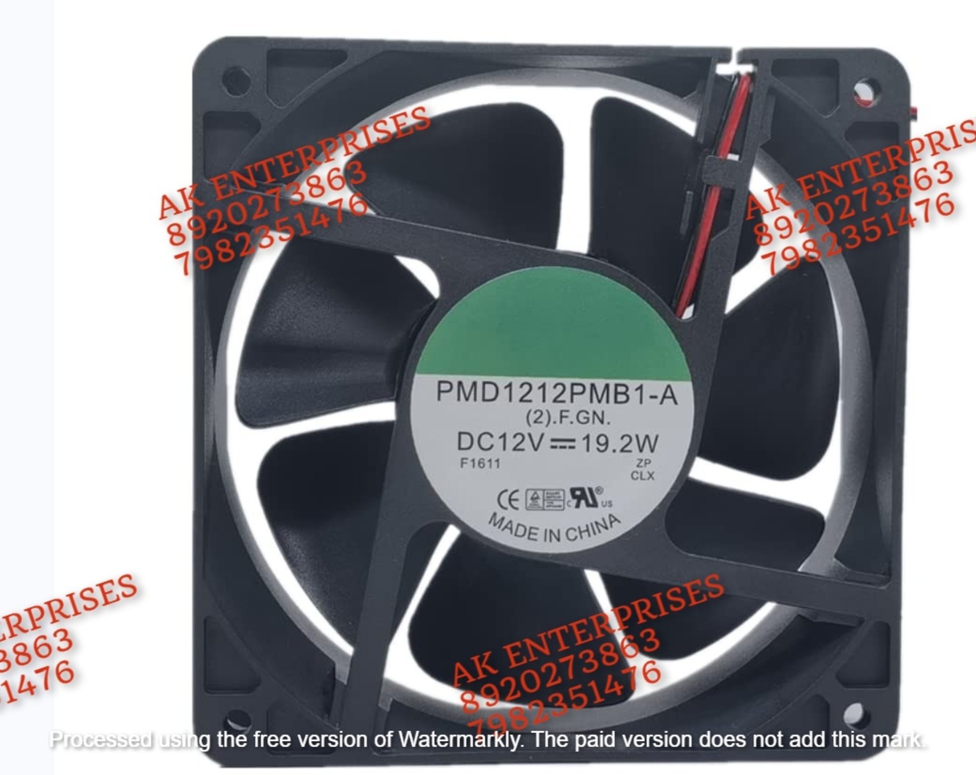 SUNON PMD1212PMB1-A Axial Fan 12V-19.2W DC Brushless Air Cooling Fan 4200 RPM 120 * 120 * 38mm 3-Wire