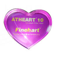 Acrylic Paper Weight - Rigid Heart-shaped Design | Standard Size In Purple Acrylic