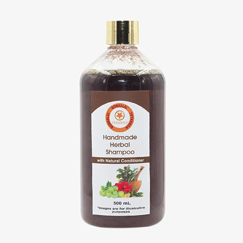 500 Ml Herbal Shampoo With Natural Conditioner - Product Type: Hair Treatment Products