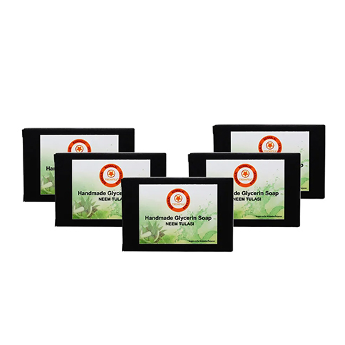 Neem Tulasi Handmade Glycerin Soap Pack Of 5 - Feature: High Quality