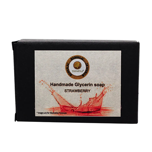 Strawberry Handmade Glycerin Soap - Feature: High Quality