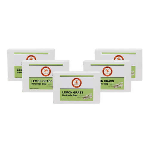 100 GM Lemon Grass Handmade Soap Pack Of 5