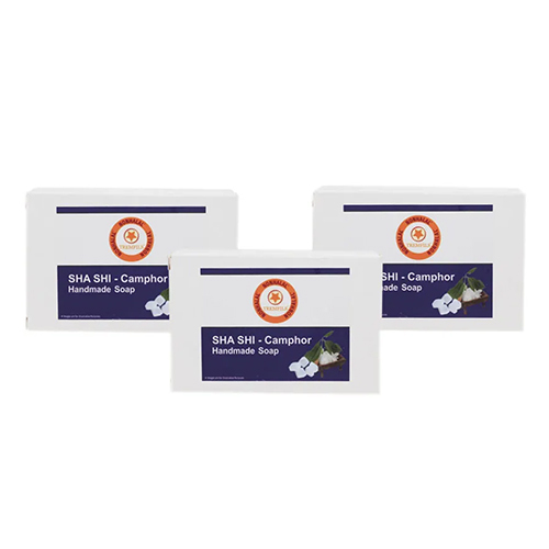 100 Gm Sha Shi Camphor Handmade Soap Pack Of 3 - Feature: High Quality