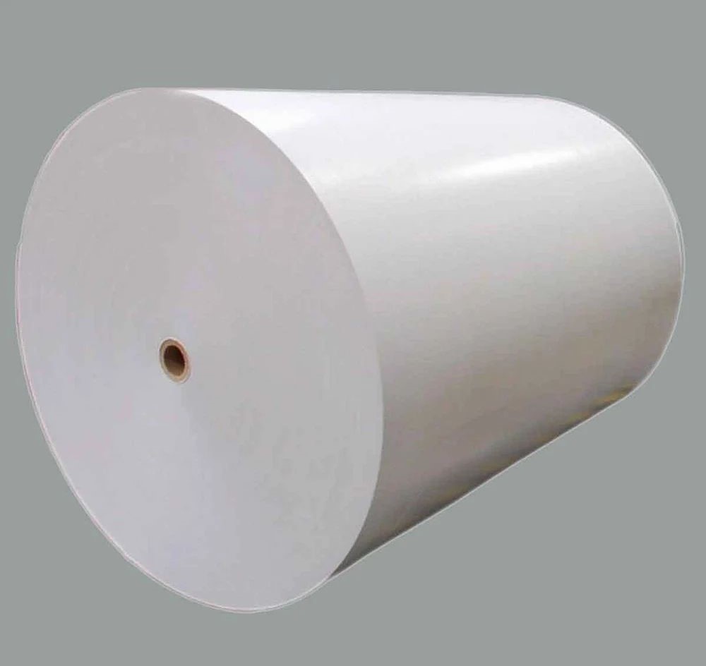 White Silicon 2 Side Coated Paper Roll & Sheets 40 GSM