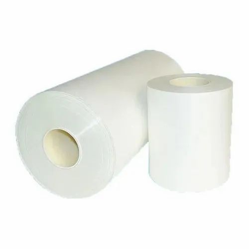 White Silicon 2 Side Coated Paper Roll & Sheets 40 GSM