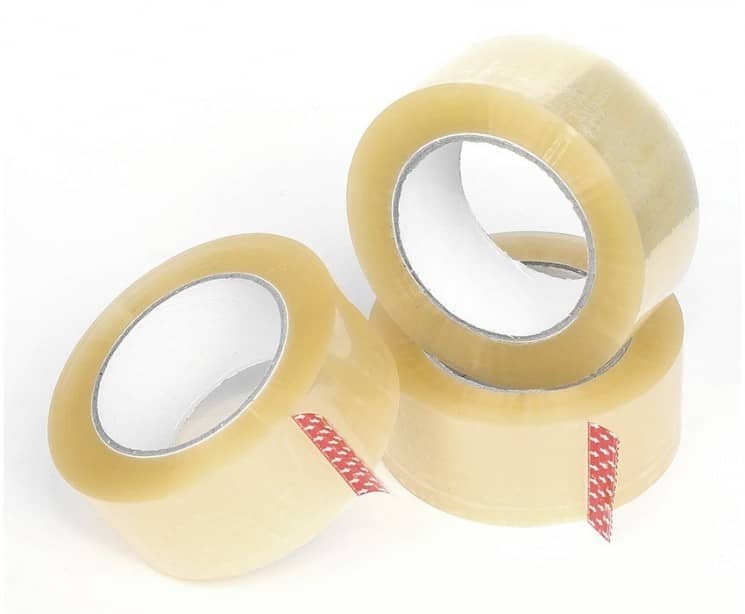 Logo Printed Bopp Tape - Color: Transperent