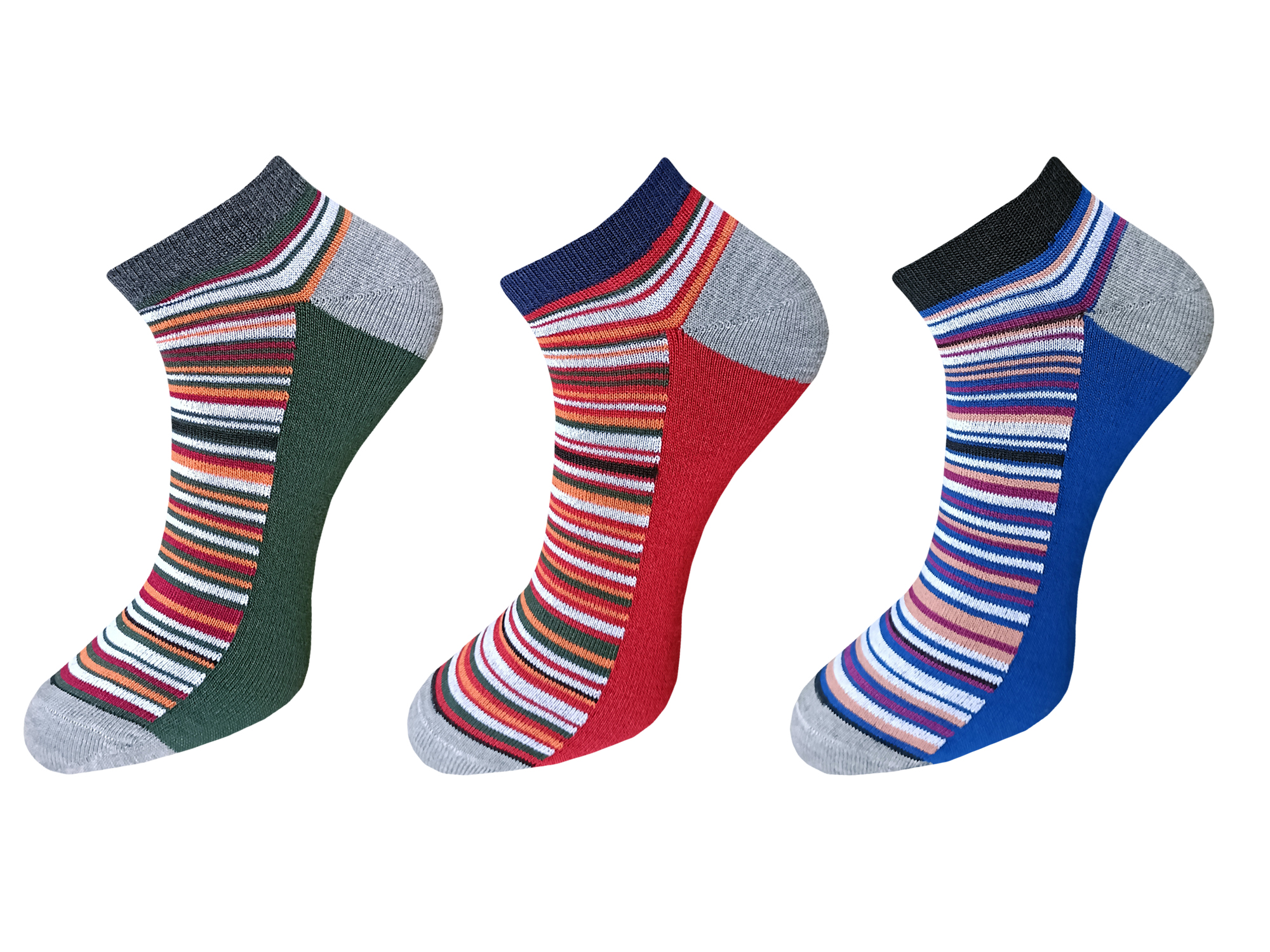 Black Cotton Socks - Poly Cotton Ankle Size