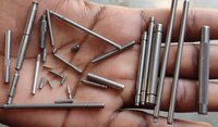 Cnc Turned Components - Stainless Steel Pins, Polished Finish, Industrial Grade Quality, Versatile Applications In Engineering Industries