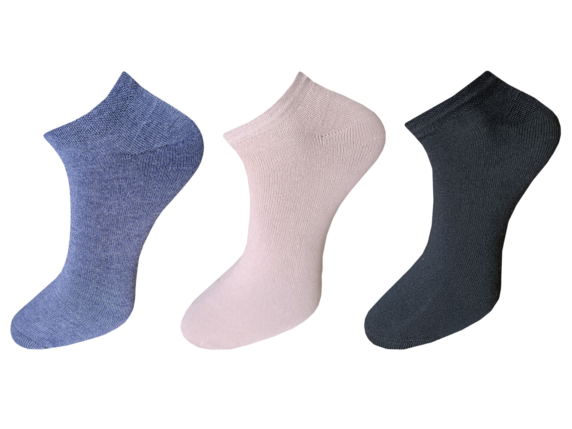 Plain Mercerized Cotton Socks