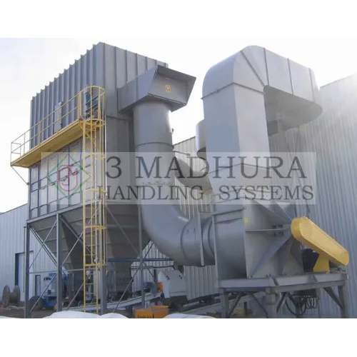 Industrial Dust Extraction System - Efficiency: 95-99%