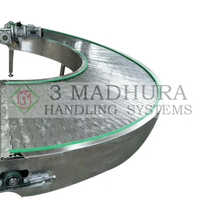 Stainless Steel Slat Chain Conveyor - Size: 1 Inch