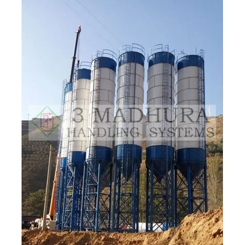 Industrial Cement Silo - Dimension (L*W*H): 3200 Mm Millimeter (Mm)