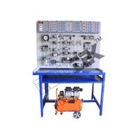 Demonstration Working Model Of Pneumatic Circuit Of Speed Control Of Pneumatic Motor - Application: Engineering Testing Equipment