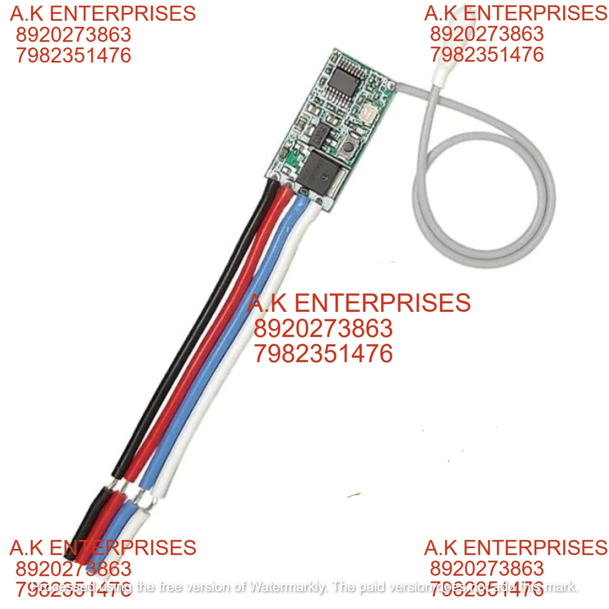 433Mhz Remote Control RelaySwitch DC 5V -24V 1CH RF Transmitter and Receiver kit Electronic Components