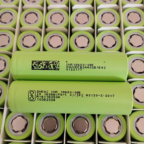 18650-29E 2900Mah Lithium Ion Cells - Battery Capacity: 81 A   100Ah