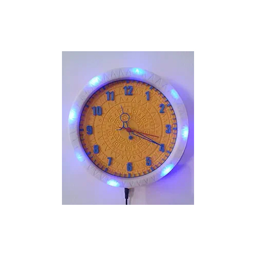 Mandala Clock with RGB Ring