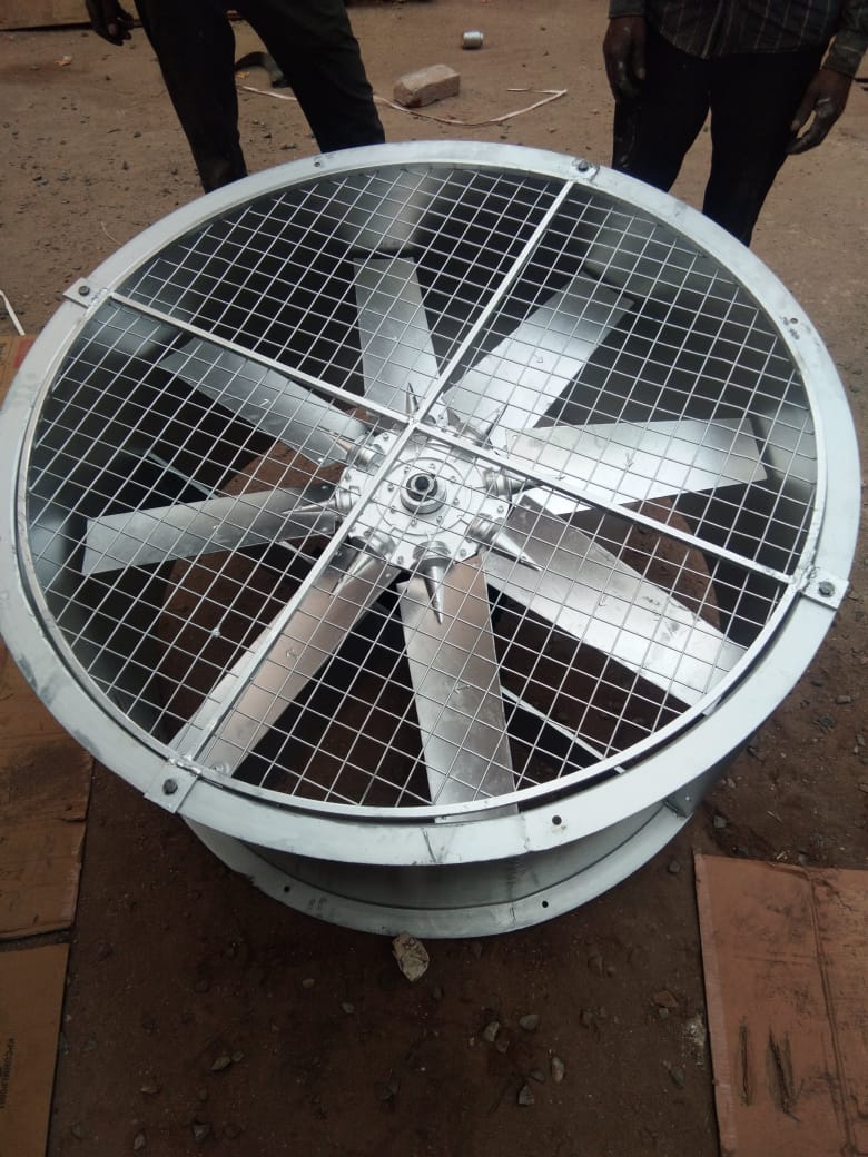 Smoke Extractor Fan - Air Volume: 6000  Ft3/min (cfm)