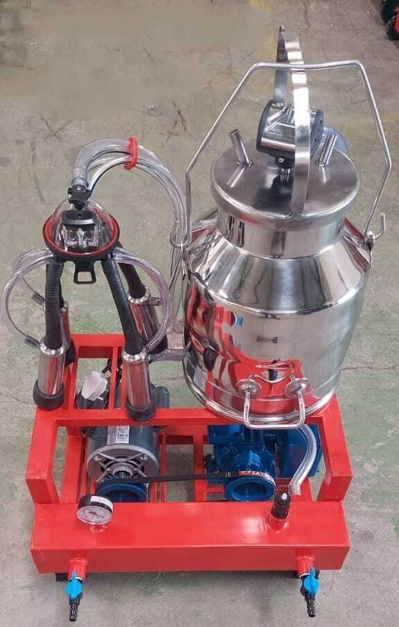 Single bucket  milking machines