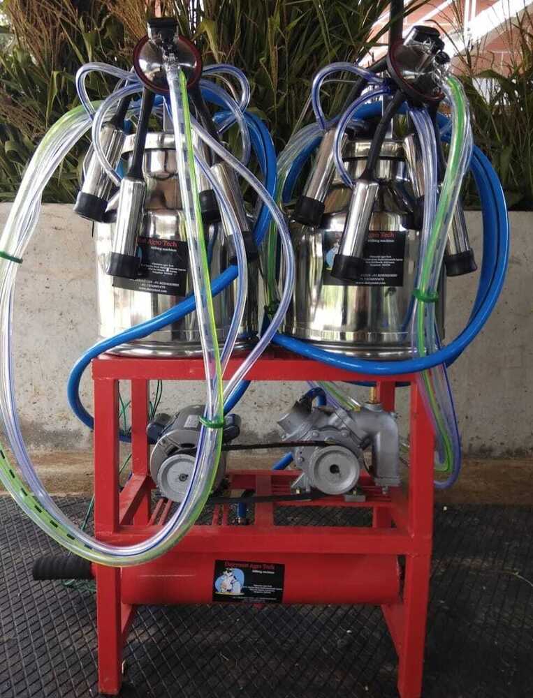 Double Bucket Milking Machines
