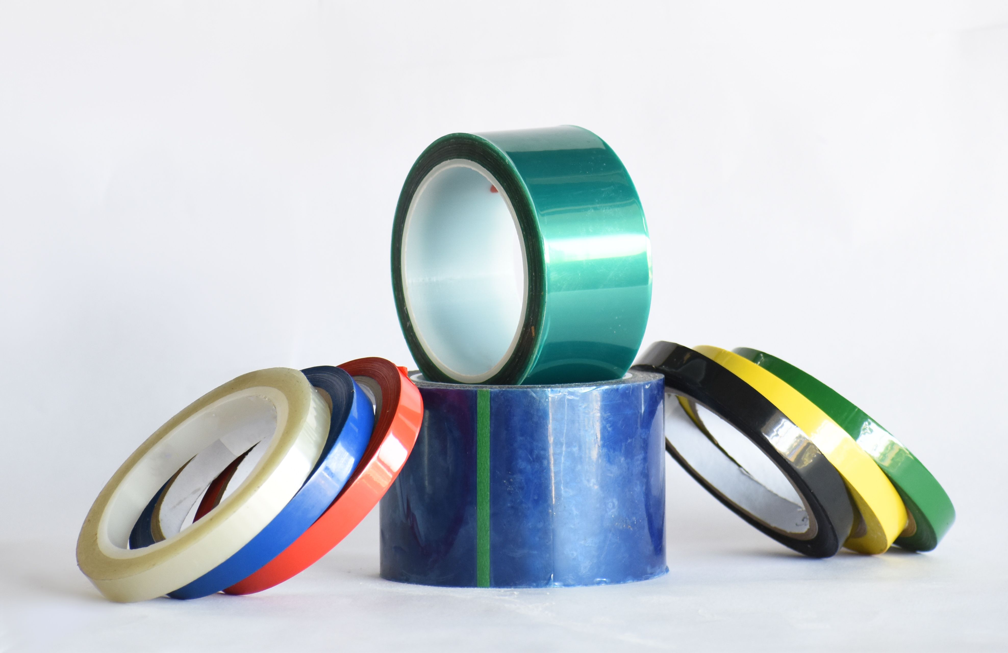 Colored Polyester Filmic Tapes - Coating Type: Solvent Acrylic