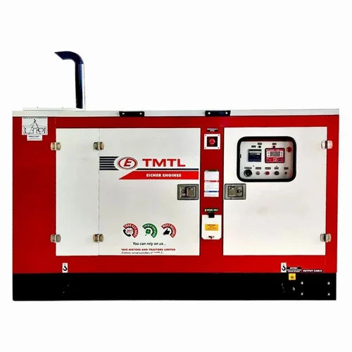 5Kva Eicher Diesel Generator - Color: Red