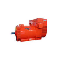 Brush Single Phase Ac Generator - Color: Orange