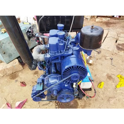 10 Kva Kirloskar Open Diesel Generator - Color: Blue