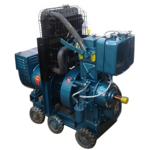 5Kva Air Cooled Generator Set - Color: Blue