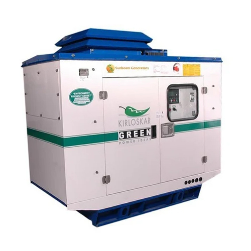 12.5Kva Kirloskar Silent Generators - Color: White