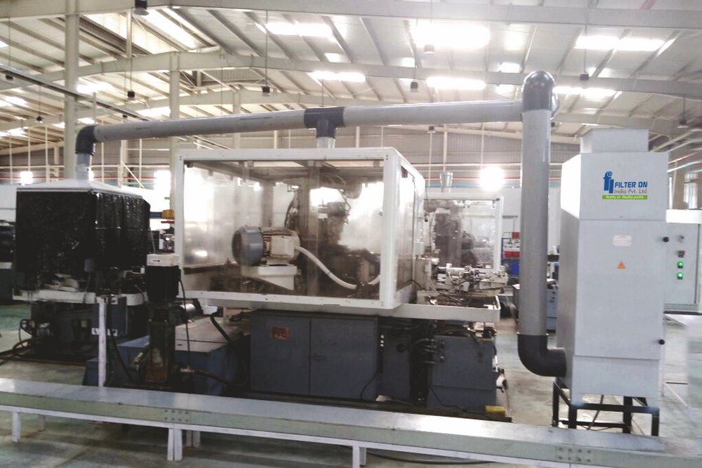 Oil Mist Extraction Solutions For Cnc 5 Axis Grinding Machines - Material: Stainless Steel