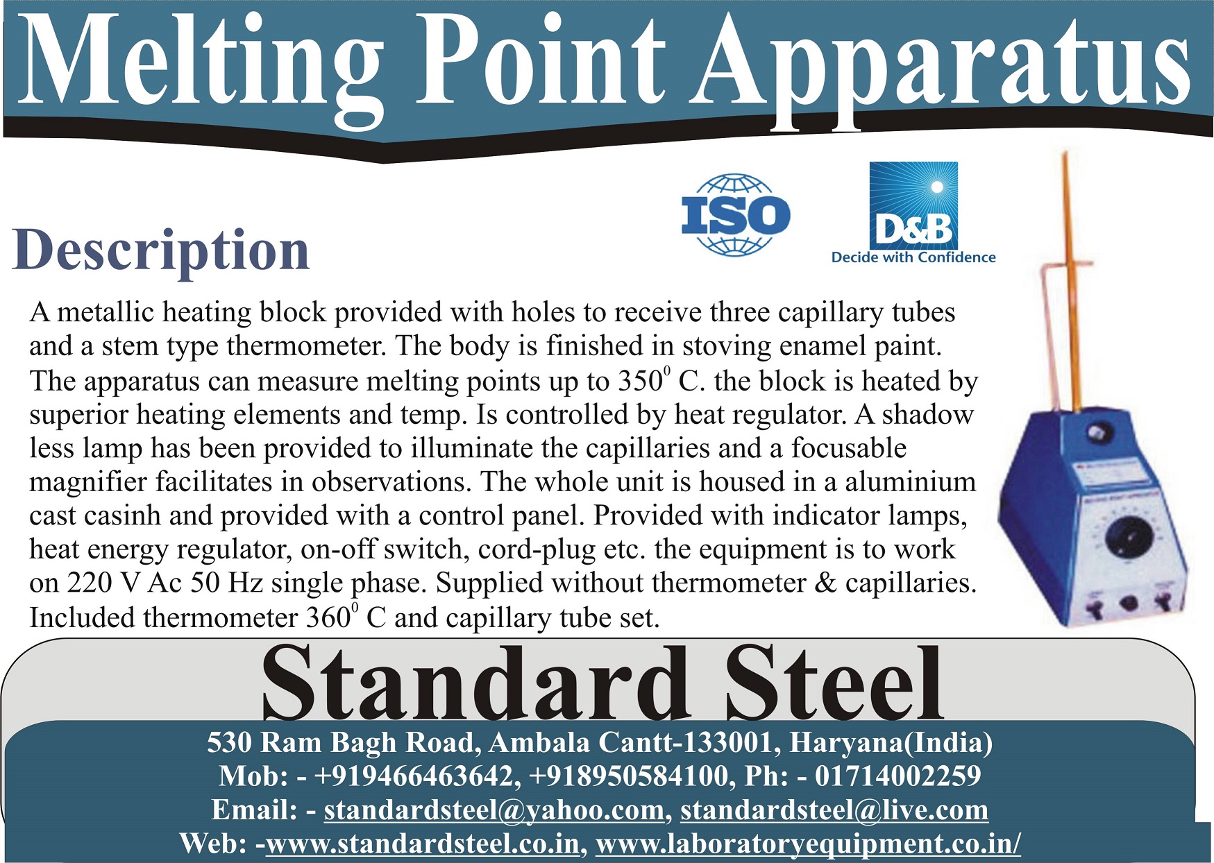 Melting Point Apparatus