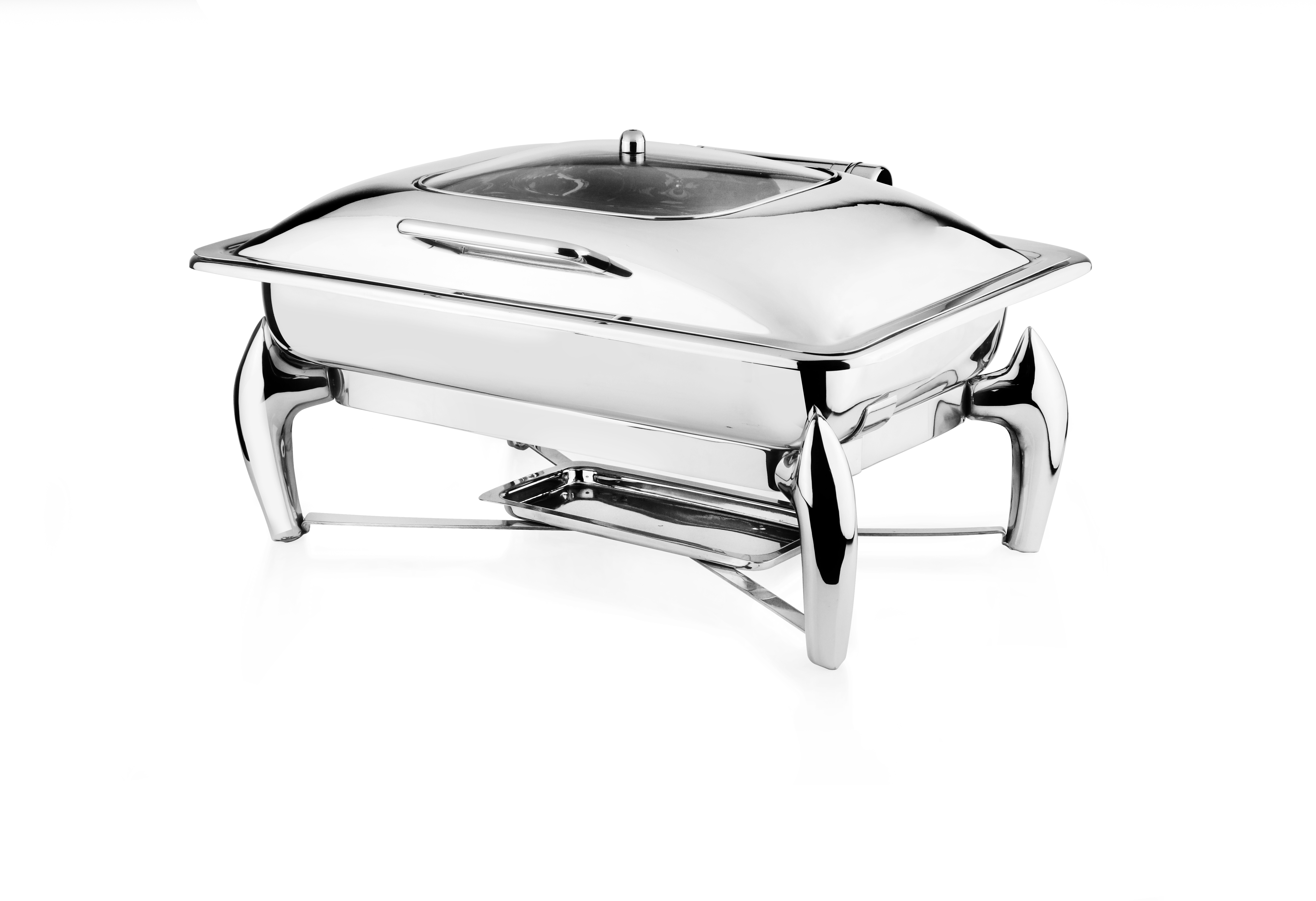 Stainless steel  Chafing Dish Electric - Rectangle / Round  / induction/ fuel base 10 liter / 7 liter capacity  Made in india