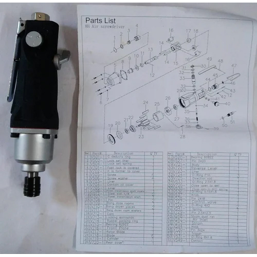 Straight Air Screwdrivers