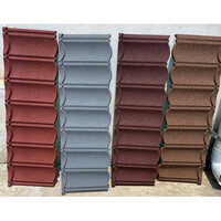 LATIM Stone Colour Coated Metal Roofing Sheet - 420x1340 mm, Multicolor, 0.40 - 0.50 mm Thick, Suitable for Commercial & Home Applications