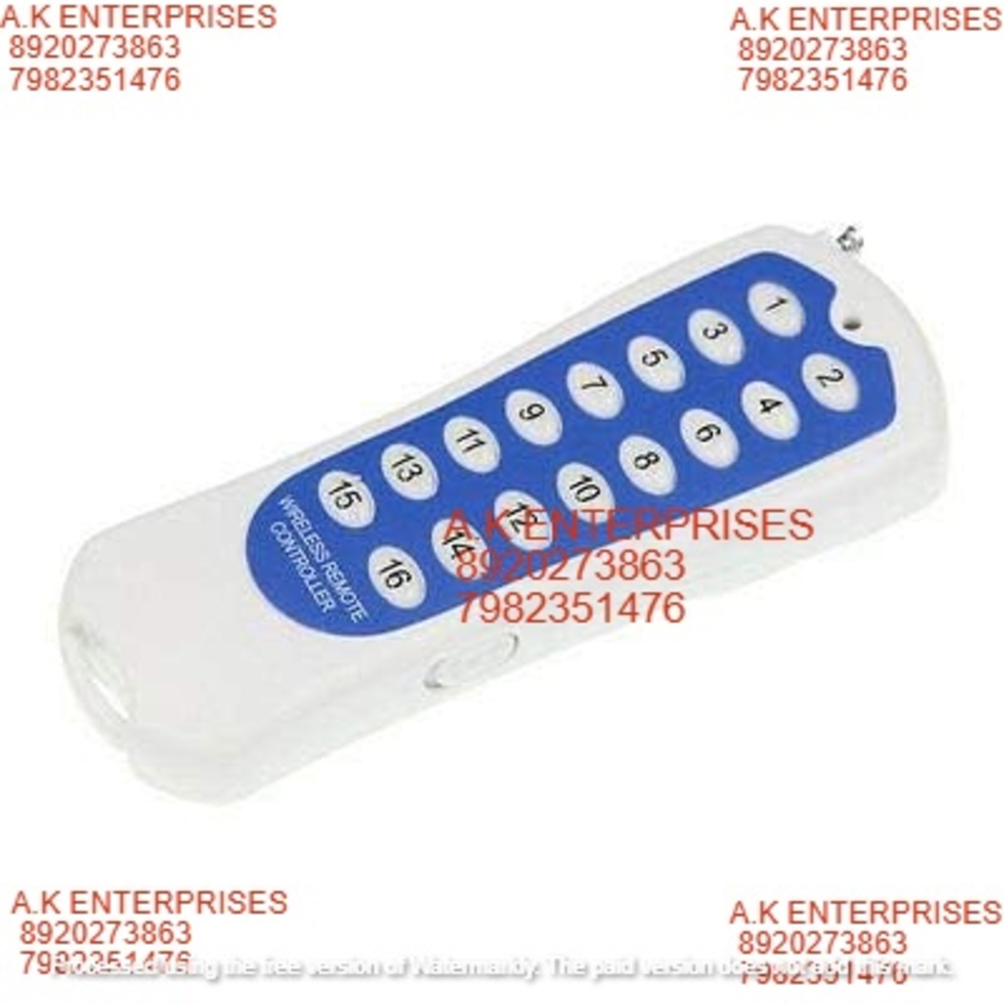 16 Channel 4Ch RF Remote Controls Remote Transmitter and Receiver Switch Module Wireless self Learning 433mhz RF